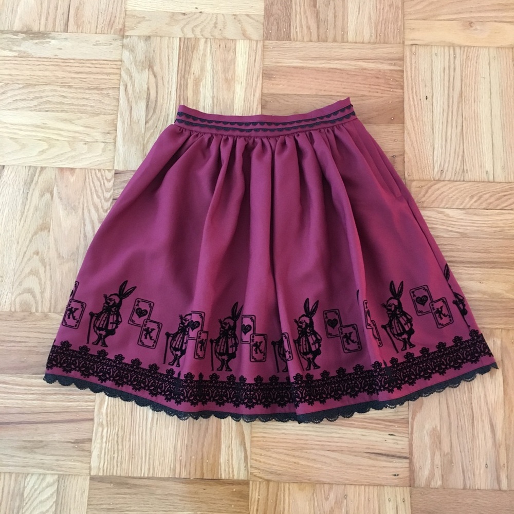 Axes femme Alice in Wonderland Skirt